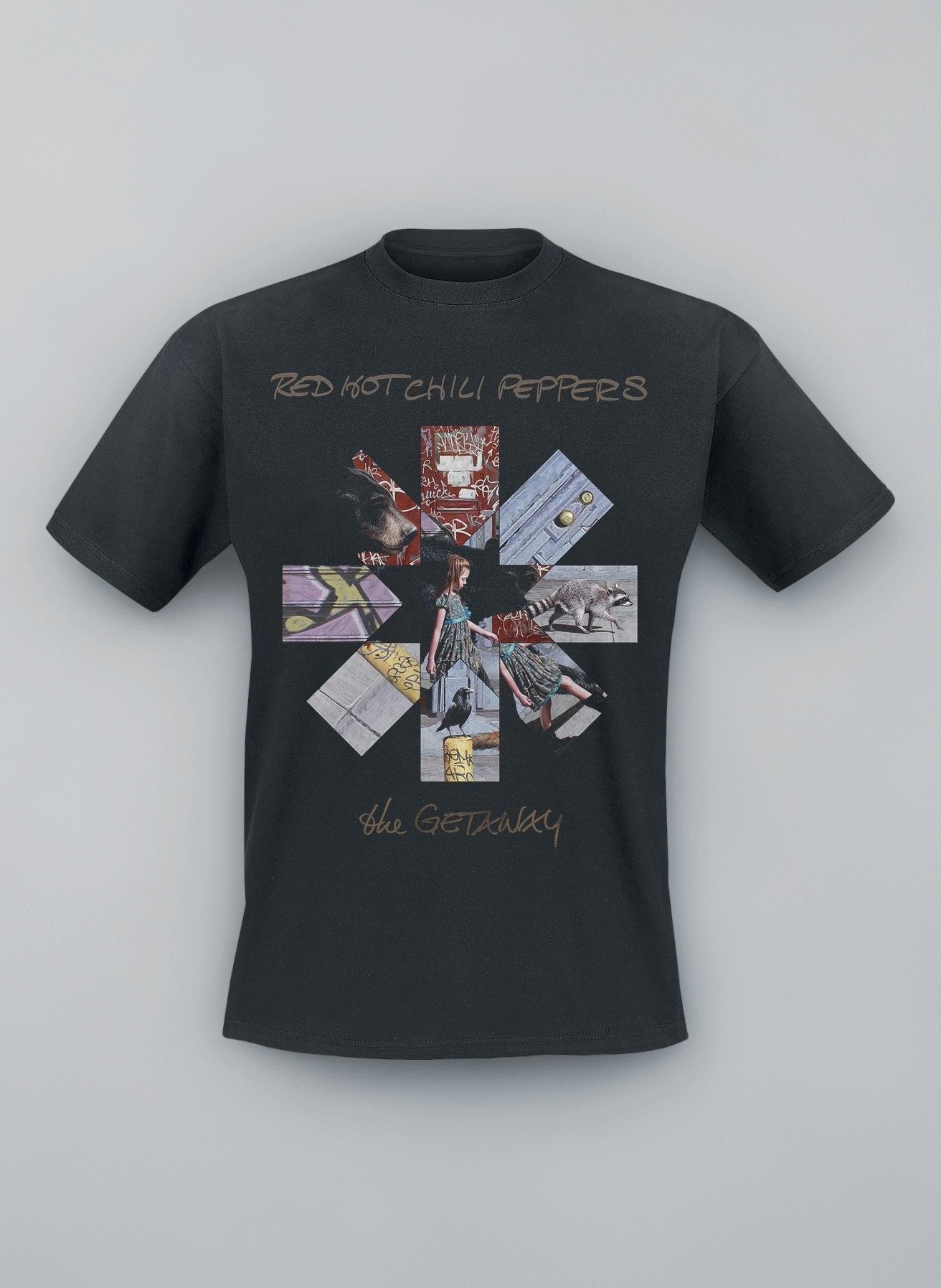 Amazon | Red Hot Chili Peppers T Shirt Getaway Album Asterisk